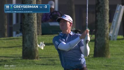 Max Greyserman | Round 2 | 18th hole | Shot 2 | 2025 Cognizant Classic