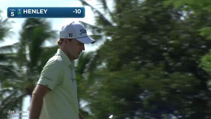 Russell Henley | Round 4 | 5th hole | Shot 4 | 2025 Sony Open