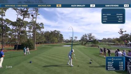 Michael Kim | Round 2 | 16th hole | Shot 1 | 2025 THE PLAYERS