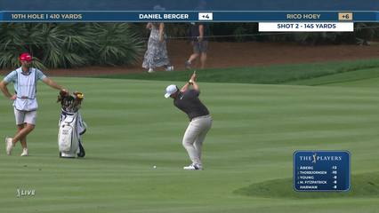 Rico Hoey | Round 4 | 10th hole | Shot 2 | 2026 THE PLAYERS