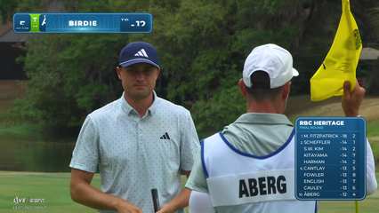 Ludvig Åberg | Round 4 | 5th hole | Shot 4 | 2026 RBC Heritage