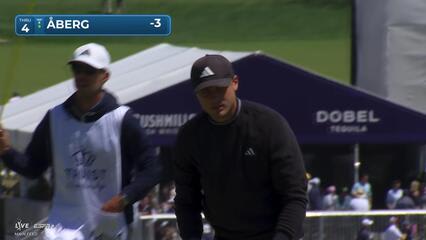 Ludvig Åberg | Round 3 | 4th hole | Shot 4 | 2025 Truist Championship
