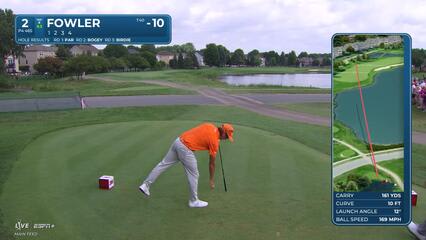 Rickie Fowler | Round 4 | 2nd hole | Shot 1 | 2025 3M Open
