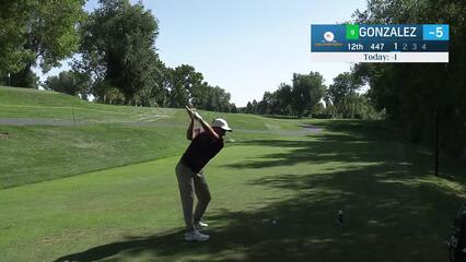 Emilio Gonzalez | Round 2 | 12th hole | Shot 1 | 2025 Utah Championship