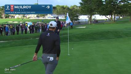 Rory McIlroy | Round 4 | 2nd hole | Shot 3 | 2026 AT&T Pebble Beach