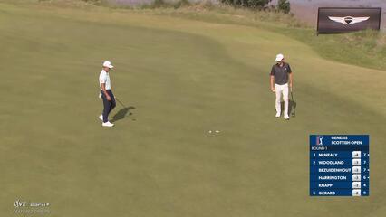 Collin Morikawa | Round 1 | 13th hole | Shot 4 | 2025 Genesis Scottish Open