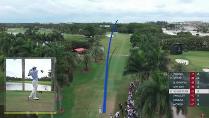 Scottie Scheffler | Round 4 | 14th hole | Shot 1 | 2026 Cadillac