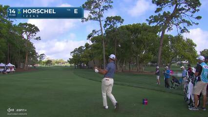Billy Horschel | Round 1 | 14th hole | Shot 1 | 2025 Valspar