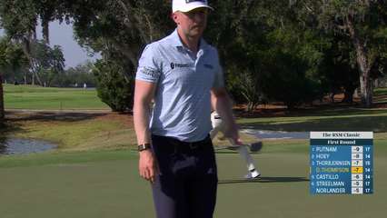 Davis Thompson | Round 1 | 6th hole | Shot 4 | 2025 The RSM Classic