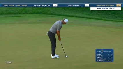 Brooks Koepka | Round 1 | 10th hole | Shot 4 | 2026 THE PLAYERS