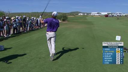 Carson Young | Round 4 | 10th hole | Shot 1 | 2025 World Wide Technology