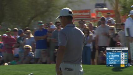 Tom Kim | Round 1 | 7th hole | Shot 2 | 2025 WM Phoenix Open