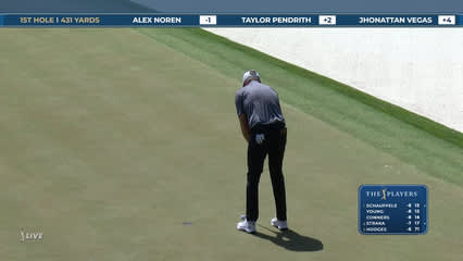 Taylor Pendrith | Round 2 | 1st hole | Shot 4 | 2026 THE PLAYERS