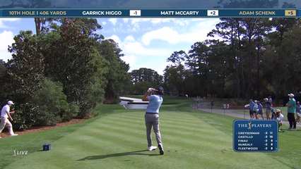 Adam Schenk | Round 1 | 10th hole | Shot 1 | 2026 THE PLAYERS