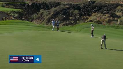 Pierceson Coody | Round 2 | 17th hole | Shot 3 | 2025 Bank of Utah