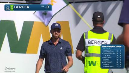 Daniel Berger | Round 4 | 16th hole | Shot 3 | 2026 WM Phoenix Open