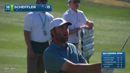 Scottie Scheffler | Round 4 | 18th hole | Shot 2 | 2026 WM Phoenix Open