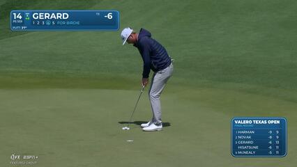 Ryan Gerard | Round 4 | 14th hole | Shot 4 | 2025 Valero