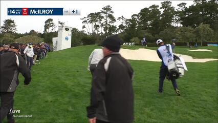 Rory McIlroy | 2024 AT&T Pebble Beach | Round 3 | 14th hole | Shot 3