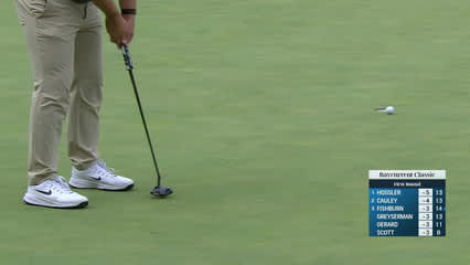 Chris Gotterup | Round 1 | 8th hole | Shot 5 | 2025 Baycurrent