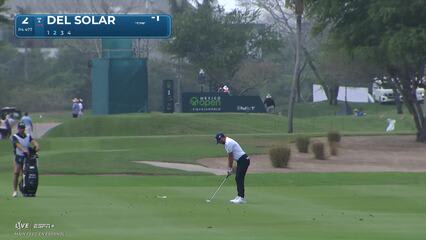Cristobal Del Solar | Round 2 | 2nd hole | Shot 2 | 2025 Mexico Open
