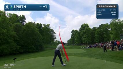 Jordan Spieth | Round 1 | 9th hole | Shot 1 | 2025 the Memorial