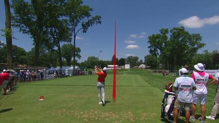 Nico Echavarria | Round 4 | 5th hole | Shot 1 | 2025 Rocket Classic