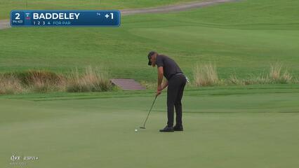 Aaron Baddeley | Round 4 | 2nd hole | Shot 4 | 2025 Wyndham