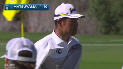 Hideki Matsuyama | Round 3 | 8th hole | Shot 2 | 2026 Farmers