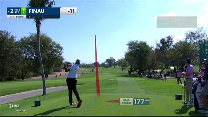 Tony Finau | 2023 Mexico Open | Round 2 | 2nd hole | Shot 1