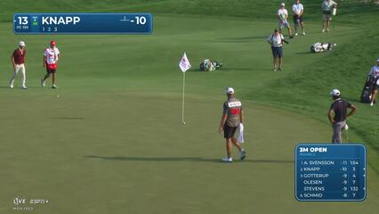 Jake Knapp | Round 2 | 13th hole | Shot 2 | 2025 3M Open