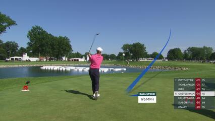 Max Greyserman | Round 4 | 16th hole | Shot 1 | 2025 Rocket Classic