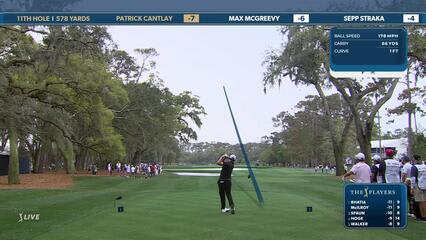 Patrick Cantlay | Round 4 | 11th hole | Shot 1 | 2025 THE PLAYERS