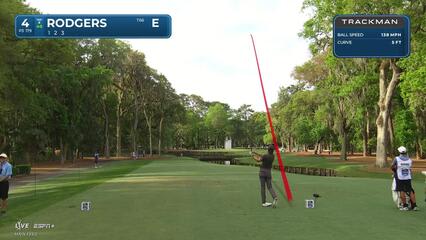 Patrick Rodgers | Round 4 | 4th hole | Shot 1 | 2025 RBC Heritage