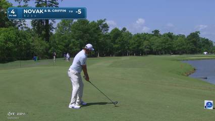 Andrew Novak | Round 1 | 4th hole | Shot 1 | 2026 Zurich Classic