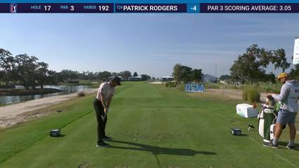 Patrick Rodgers | Round 1 | 17th hole | Shot 1 | 2025 The RSM Classic