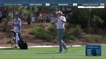 Henrik Norlander | Round 2 | 15th hole | Shot 2 | 2025 THE PLAYERS