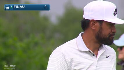 Tony Finau | Round 1 | 10th hole | Shot 4 | 2025 Houston Open