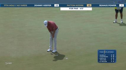 Patton Kizzire | Round 1 | 17th hole | Shot 3 | 2026 THE PLAYERS