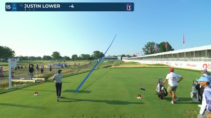 Justin Lower | Round 2 | 15th hole | Shot 1 | 2026 Rocket Classic