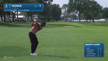 Max Homa | Round 2 | 2nd hole | Shot 2 | 2025 Rocket Classic