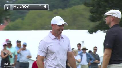 Rory McIlroy | Round 4 | 1st hole | Shot 4 | 2025 TOUR Championship