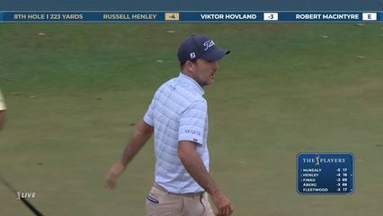 Russell Henley | Round 1 | 8th hole | Shot 3 | 2026 THE PLAYERS