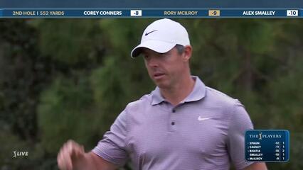 Rory McIlroy | Round 4 | 2nd hole | Shot 3 | 2025 THE PLAYERS