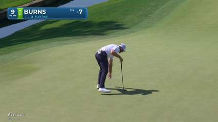 Sam Burns | Round 4 | 9th hole | Shot 3 | 2026 Texas Children's