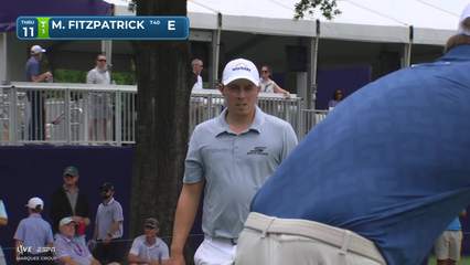 Matt Fitzpatrick | Round 3 | 11th hole | Shot 4 | 2026 Truist Championship
