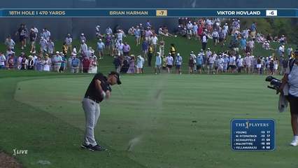 Brian Harman | Round 4 | 18th hole | Shot 2 | 2026 THE PLAYERS