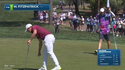 Matt Fitzpatrick | Round 2 | 5th hole | Shot 4 | 2026 Valspar