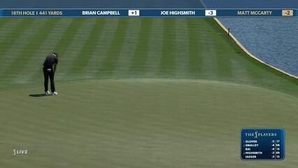 Matt McCarty | Round 1 | 18th hole | Shot 4 | 2025 THE PLAYERS