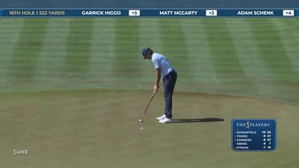 Adam Schenk | Round 2 | 16th hole | Shot 4 | 2026 THE PLAYERS